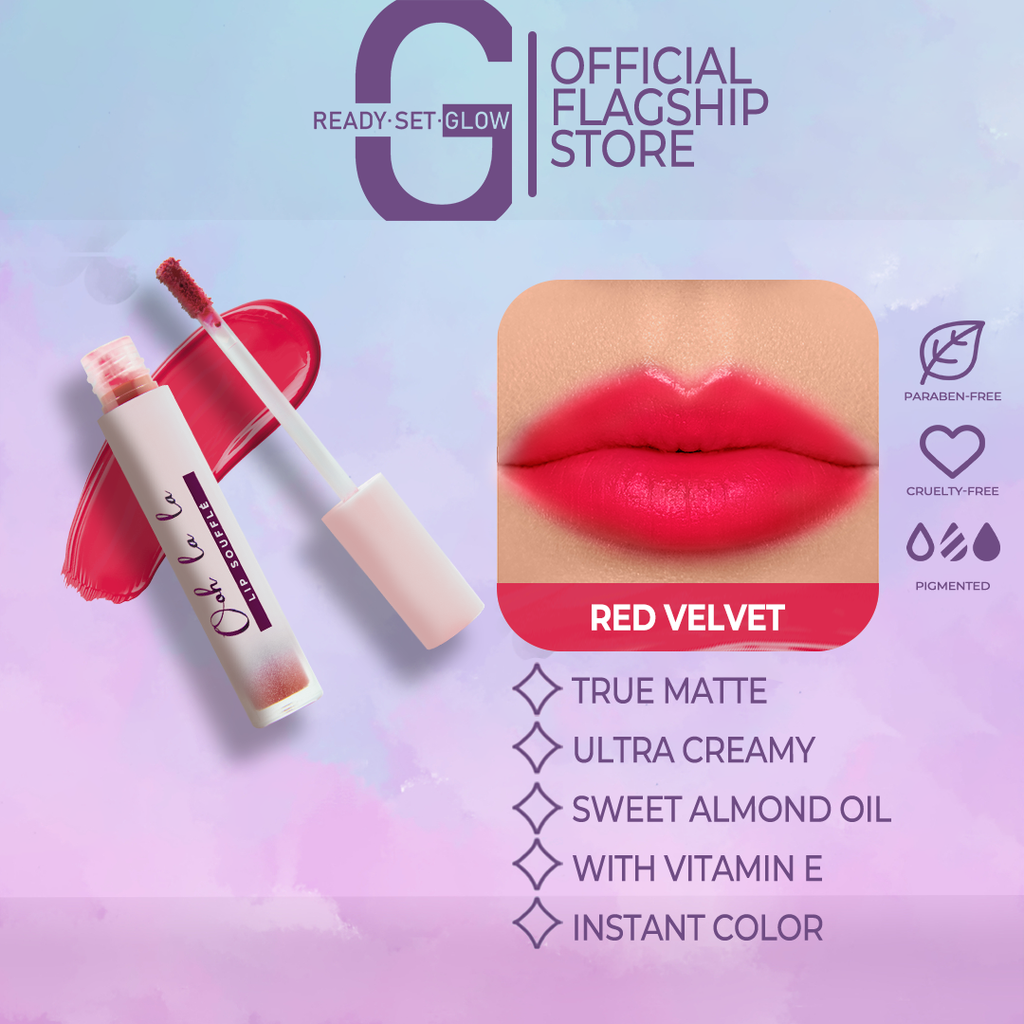 Ooh La La Lip Souffle (Red Velvet) - Ready Set Glow PH