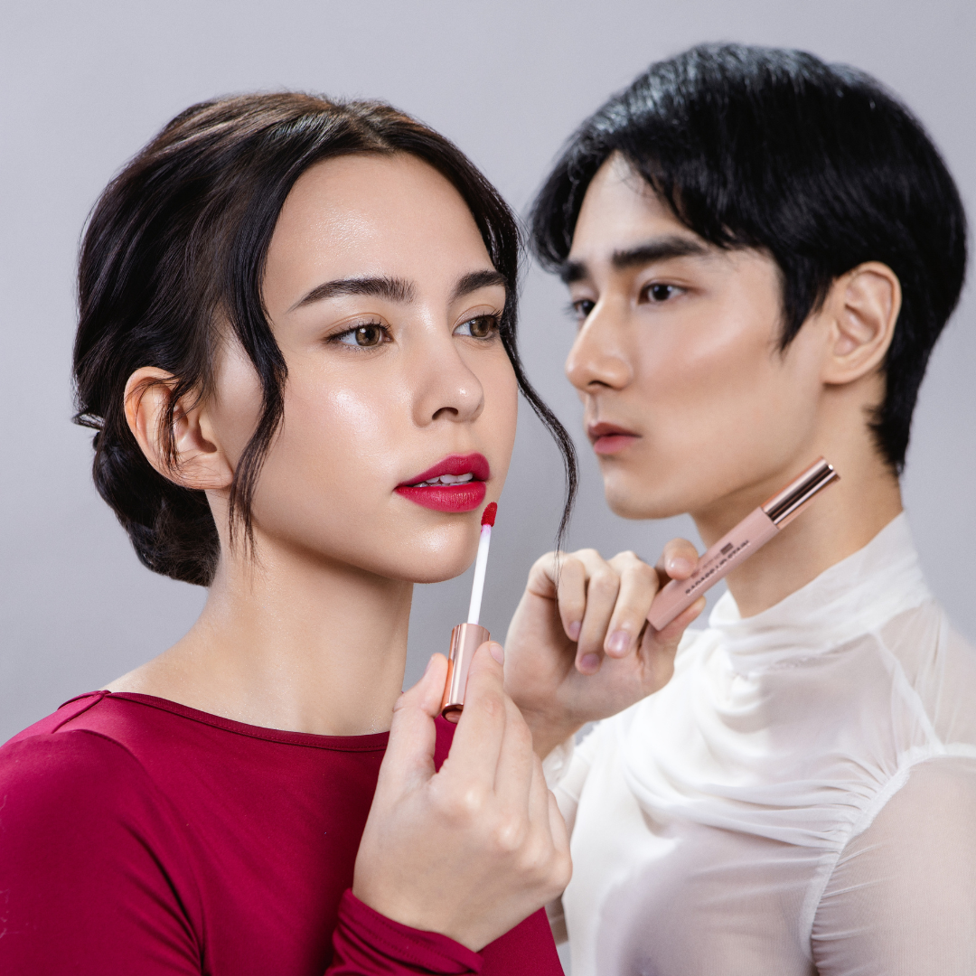 RSG Lip Glow Duo | Lip Stain w/ Free Lip Serum in Naked Truth & RSG Paper Bag