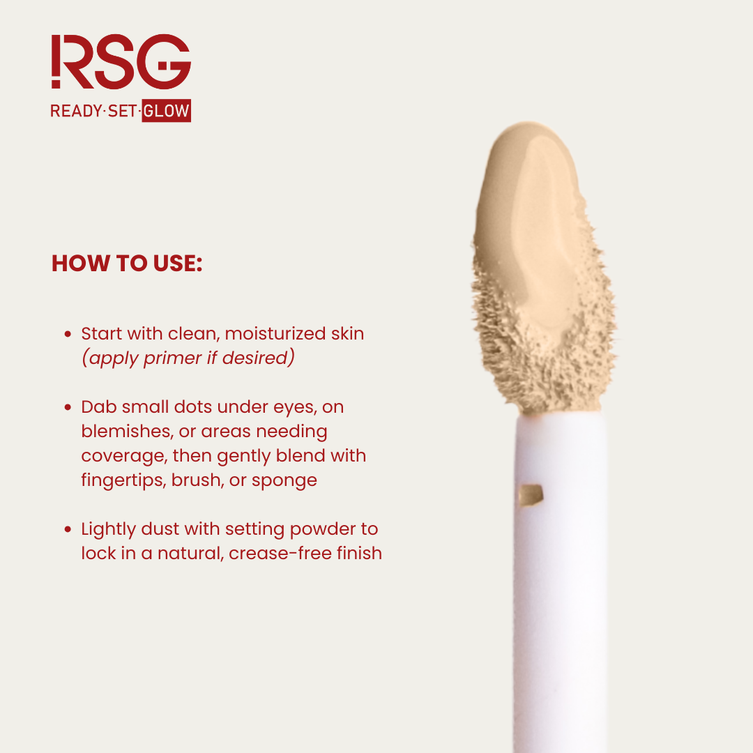 RSG Ready Set Glow Dab Me Up Serum Concealer