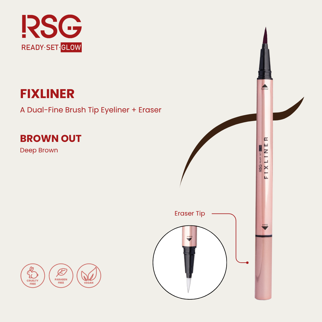 RSG Ready Set Glow Fixliner Dual-Ended Eyeliner w/ Eraser