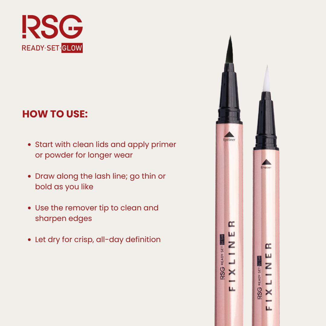 RSG Ready Set Glow Fixliner Dual-Ended Eyeliner w/ Eraser