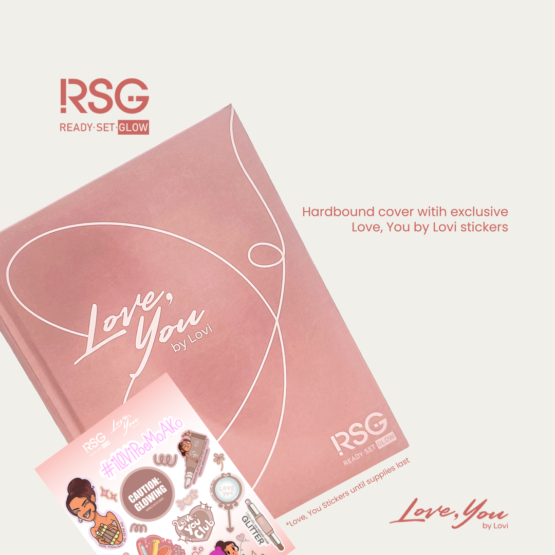 RSG X LOVI Love,You Journal Planner | Hardbound Cover | Dateless Planner