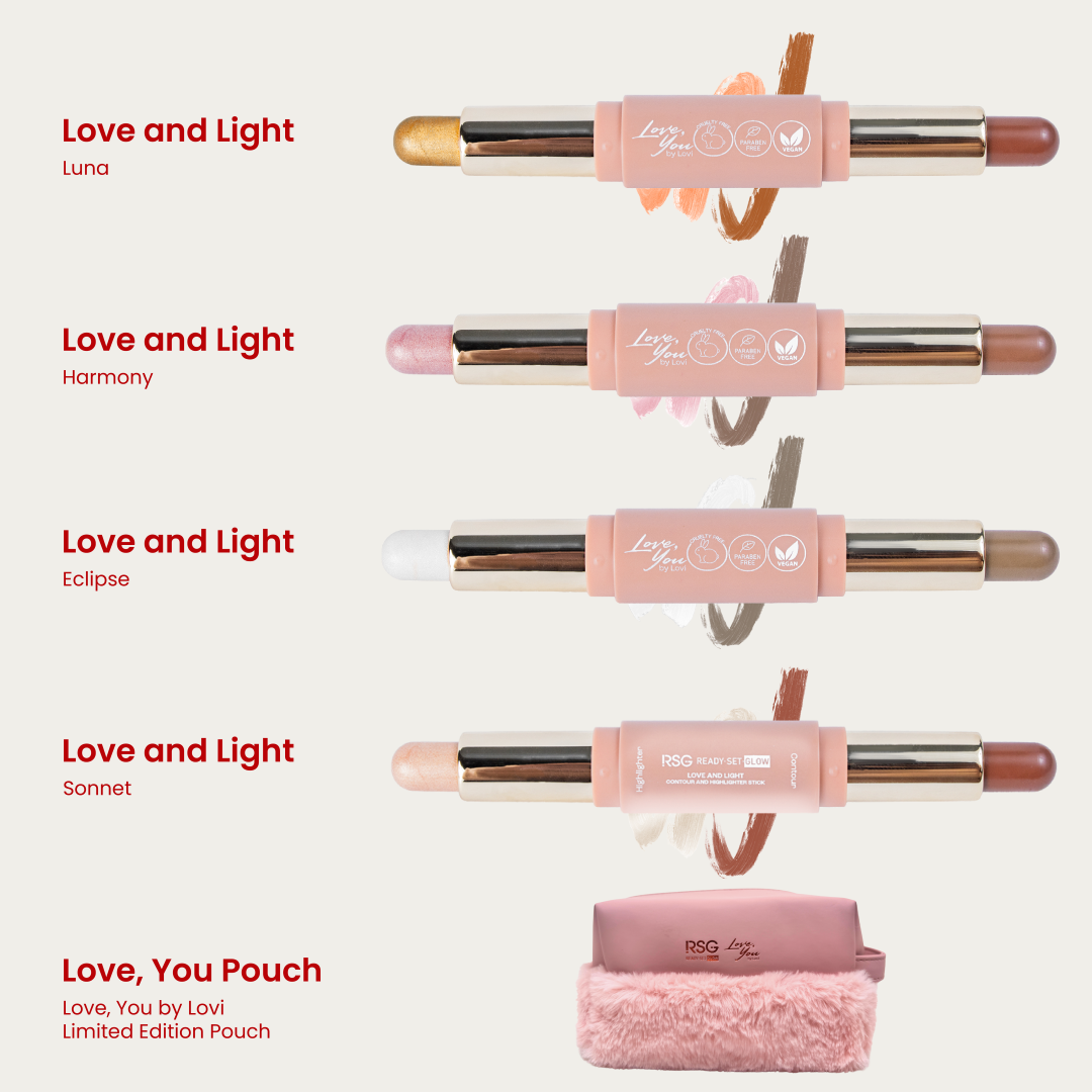 RSG X LOVI : Love and Light Set | Brontour and Highlight Stick | Christmas Bundle