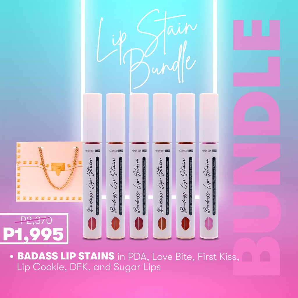 Lip Stain Bundle (All Lip Stain Shades) - Ready Set Glow PH