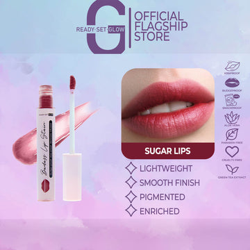 Sugar Lips Badass Lip Stain [Natural Pink MLBB] - Ready Set Glow PH