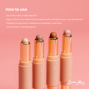 RSG x LOVI Love and Light Contour and Highlighter Stick - Love,You by Lovi