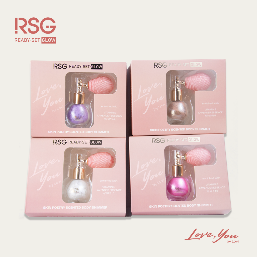 RSG x LOVI Skin Poetry Scented Body Shimmer Spray - Love,You by Lovi