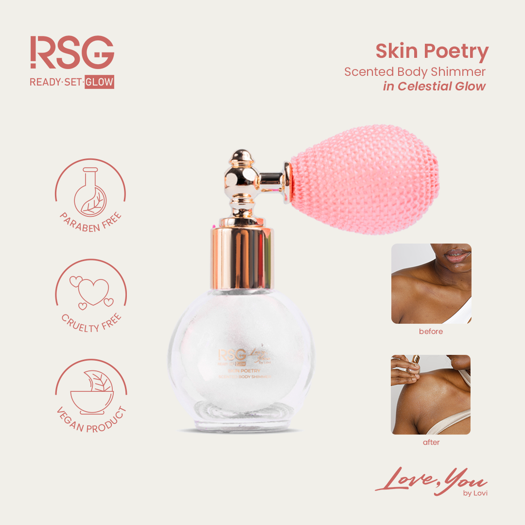 Skin Poetry Scented Body Shimmer Spray