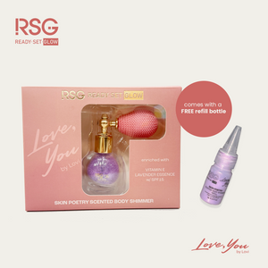 RSG x LOVI Skin Poetry Scented Body Shimmer Spray - Love,You by Lovi