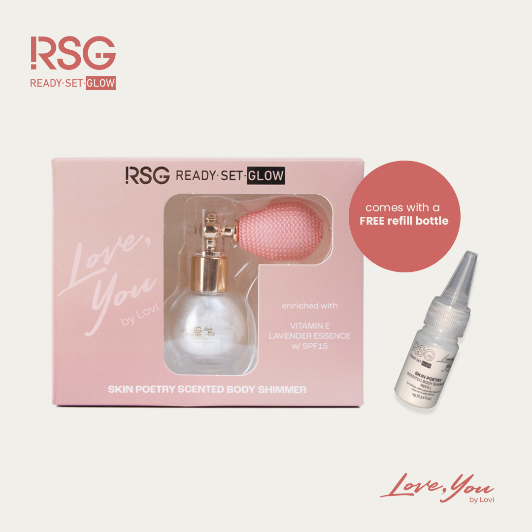 RSG x LOVI Skin Poetry Scented Body Shimmer Spray - Love,You by Lovi