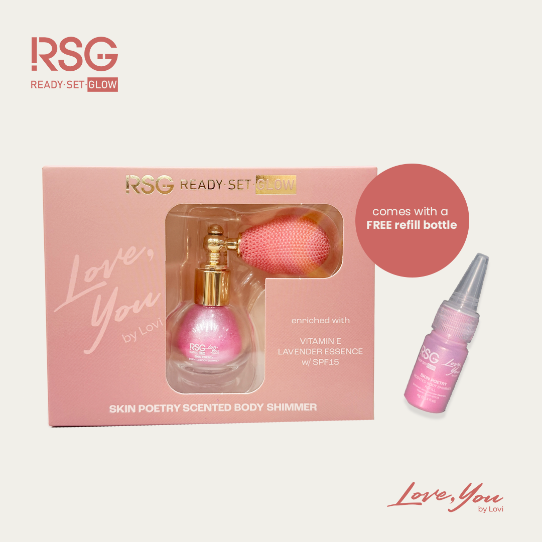 RSG x LOVI Skin Poetry Scented Body Shimmer Spray - Love,You by Lovi